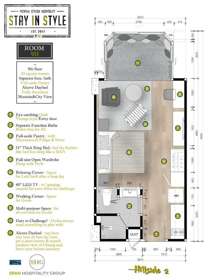 Stay In Style At Nimman R911 Chiang Mai Esterno foto